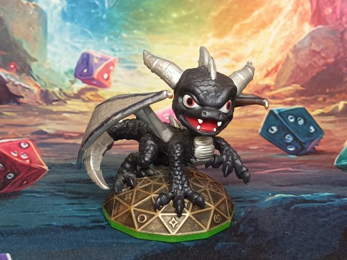 Dark spyro figurine - spyro, skylanders