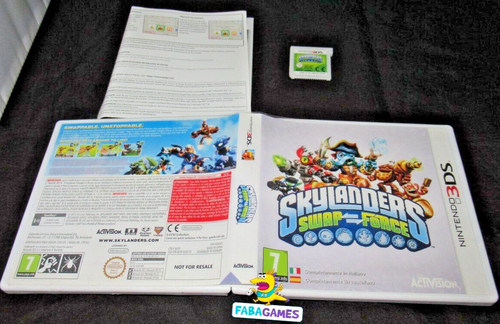 3ds skylanders swap - swap, force
